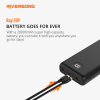 Riversong Ray 20P 20,000mAh 2.4A Fast Charging Power Bank | Black |