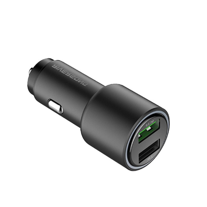 Riversong Safari QC 3.0 Fast Charging Car Charger | Black |