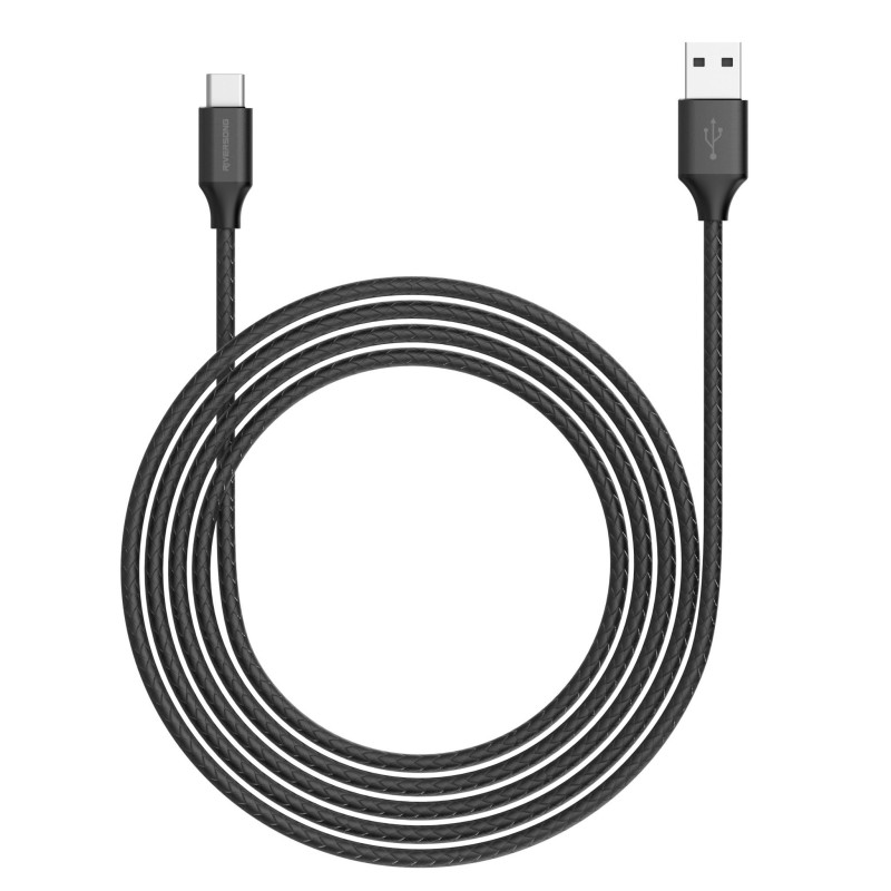 Riversong Superline TYPE C USB 2.4A, 1 Meter Charging Cable | Black |