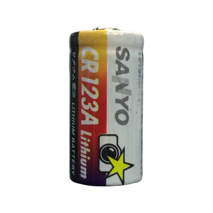 Sanyo CR123A Lithium Battery