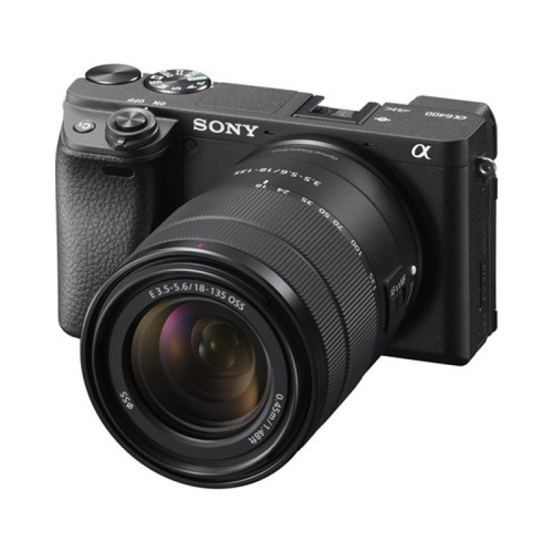 Sony Alpha a6400 Mirrorless Digital Camera with 18-135mm Lens 