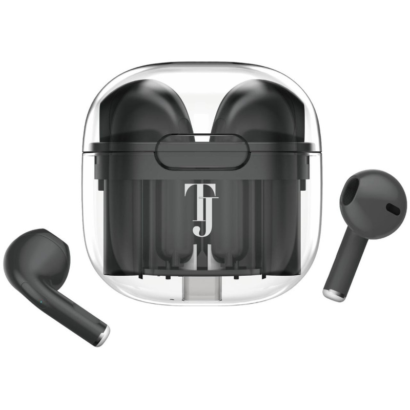 TJ-06 Premium Wireless Airpods - Black