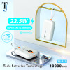 TJ-P10 - 10000 mAh Fast Charging Power Bank - White