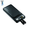 TJ-P20 - 20000 mAh Fast Charging Power Bank - Black