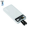 TJ-P20 - 20000 mAh Fast Charging Power Bank - White