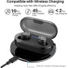 TOZO T10 Bluetooth 5.3 Wireless Earbuds with Wireless Charging Case