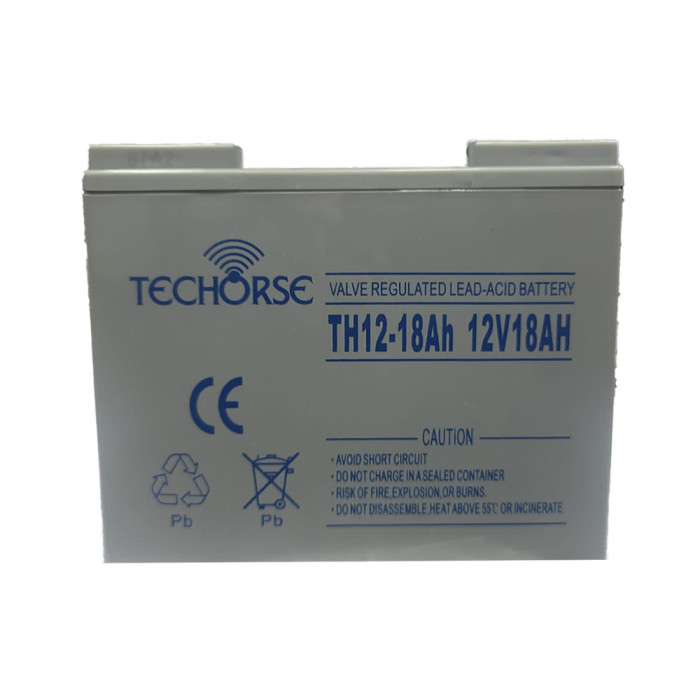 Techorse 12V 18A Dry Battery Techorse 12V 18A Dry Battery