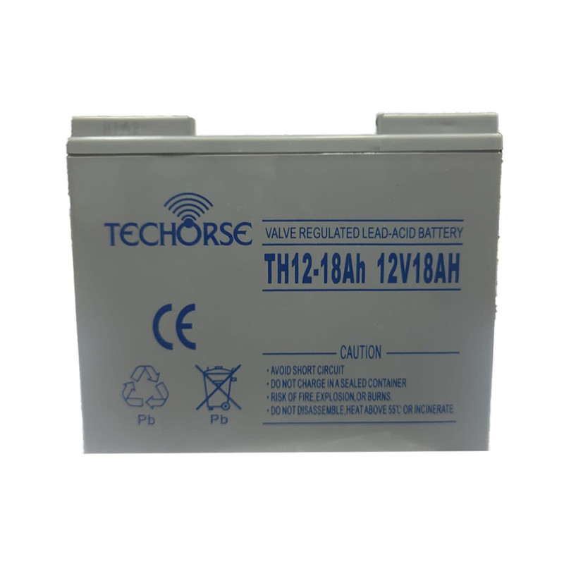 Techorse 12V 18A Dry Battery