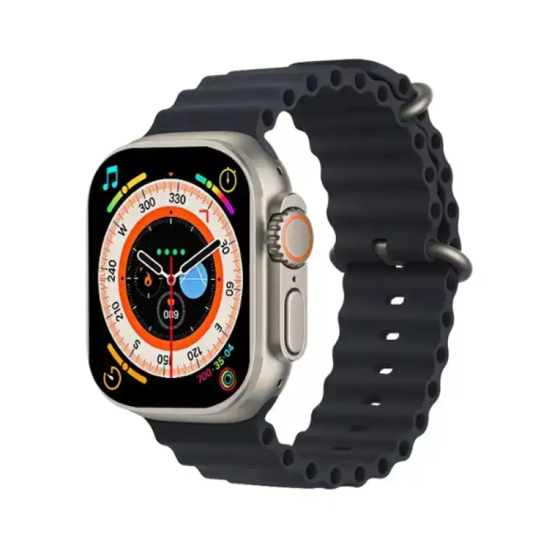 W68 Ultra Smart Watch Black
