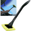 Windshield Cleaner with Microfiber Cloth Handle