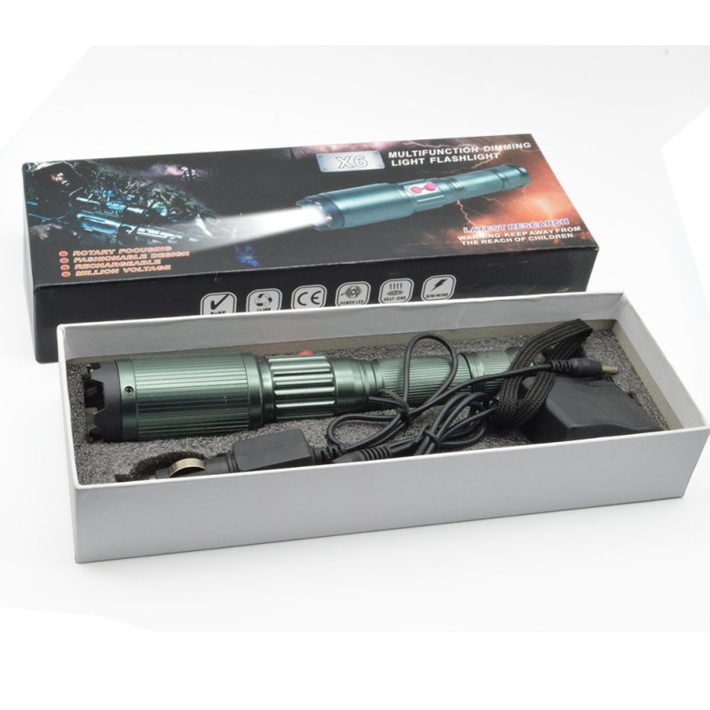 X6 Multifunction Taser with Flashlight