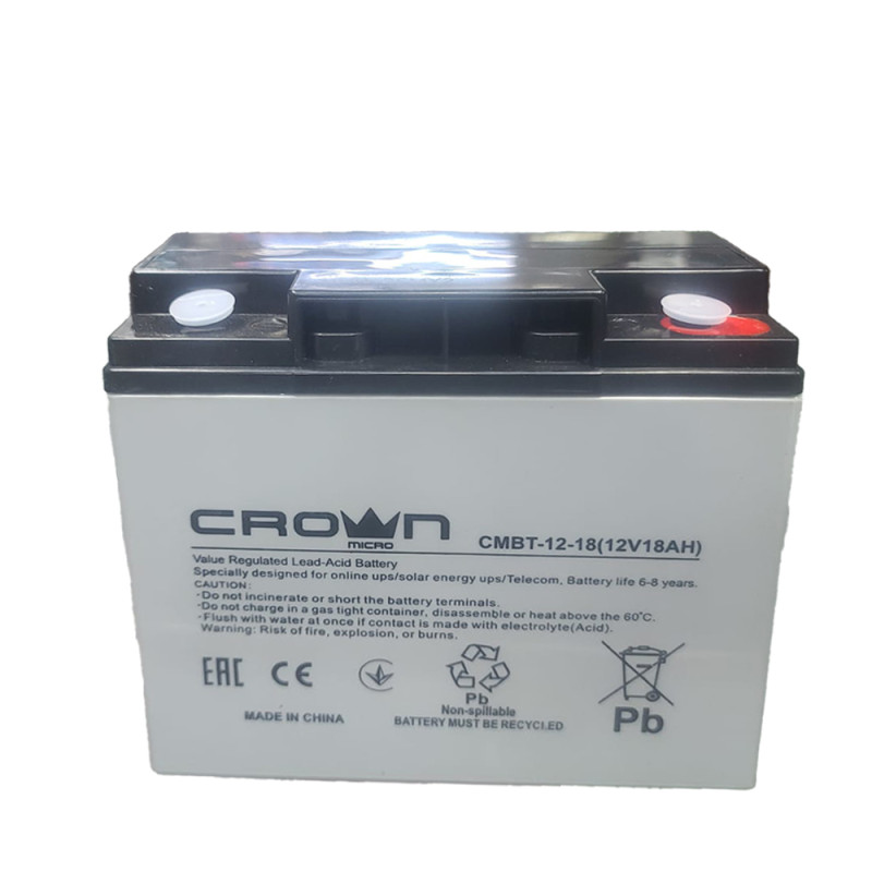 Crown 12V 18A Dry Battery