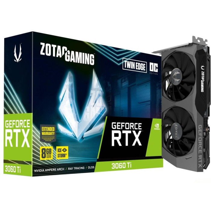 ZOTAC GAMING GeForce RTX 3060 Ti Twin Edge OC ZT-A30610H-10M ZOTAC GAMING GeForce RTX 3060 Ti Twin Edge OC ZT-A30610H-10M