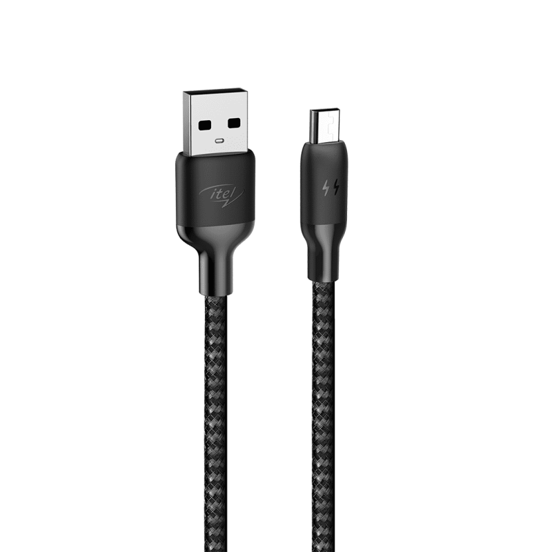itel Braided Fiber Micro-USB Cable M22N