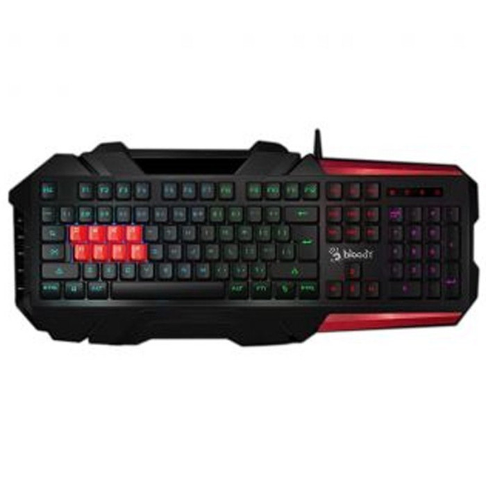 Bloody B3590R - 8 Light Strike Mechanical Gaming Keyboard - Black Grey  Bloody B3590R - 8 Light Strike Mechanical Gaming Keyboard - Black Grey