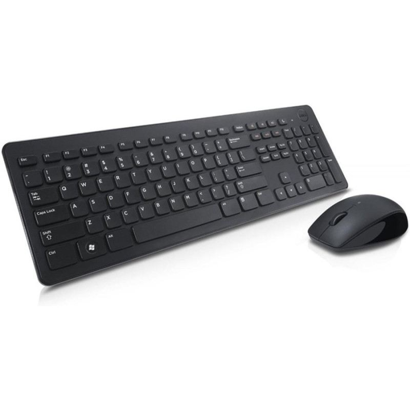 Dell KM636 Wireless Keyboard and Mouse (Black) 