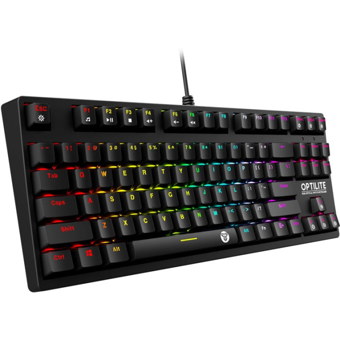 Fantech MK872 Optilite RGB Optical Switch Keyboard (Black Switch) Fantech MK872 Optilite RGB Optical Switch Keyboard (Black Switch)