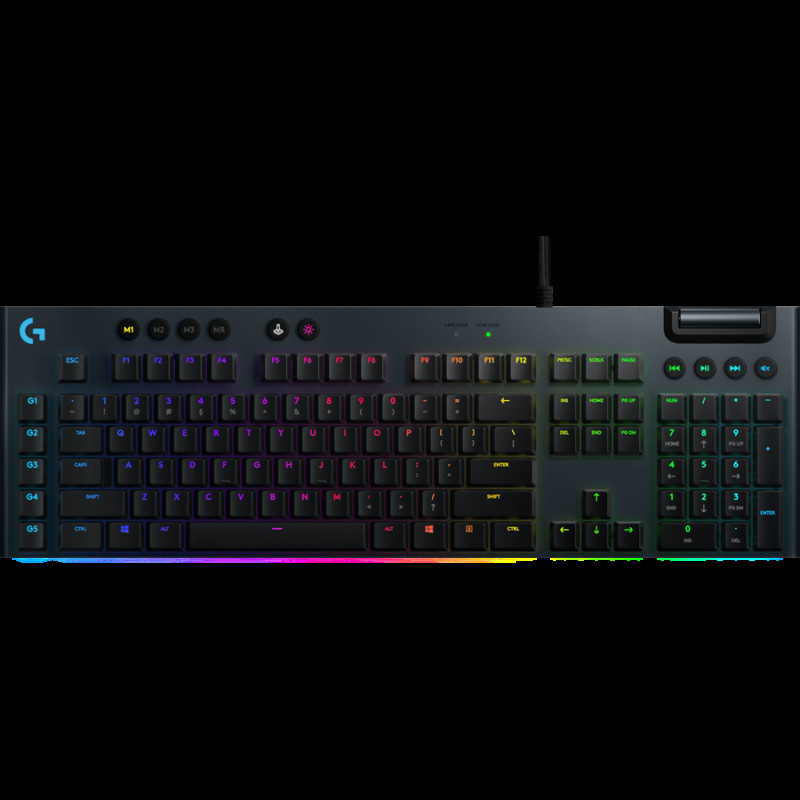 Logitech G813 Lightsync RGB Ultrathin Mechanical Gaming Keyboard - Linear (920-009011)