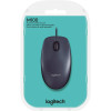 Logitech M100R Wired USB Mouse Dark Black