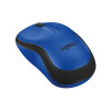 Logitech M221 Silent Wireless Mouse - Blue - 910-004883