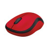Logitech M221 Silent Wireless Mouse - Red- 910-004884
