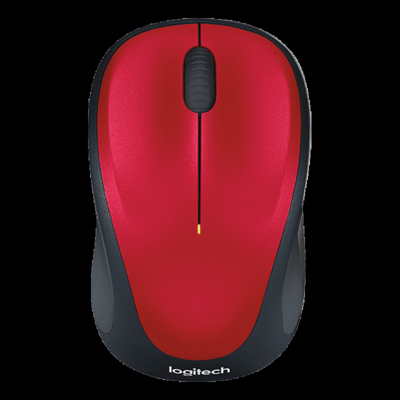 Logitech M235 Wireless Mouse Red 910-003412