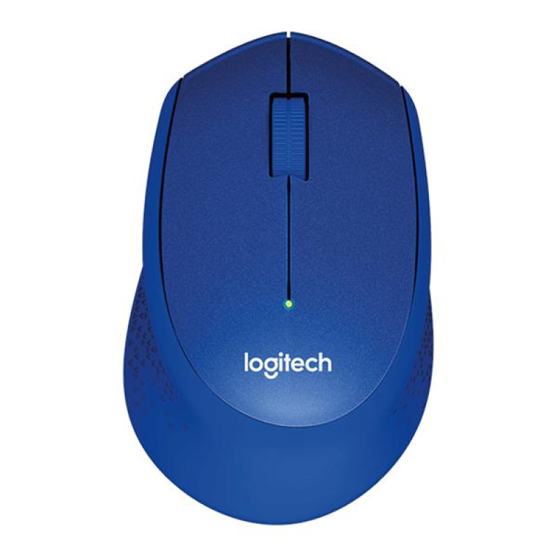 Logitech M331 Silent Plus Wireless Mouse - Blue - 910-004915