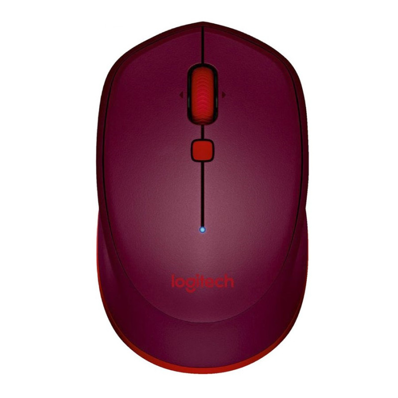 Logitech M337 Bluetooth Mouse (Red PN 910-004535)
