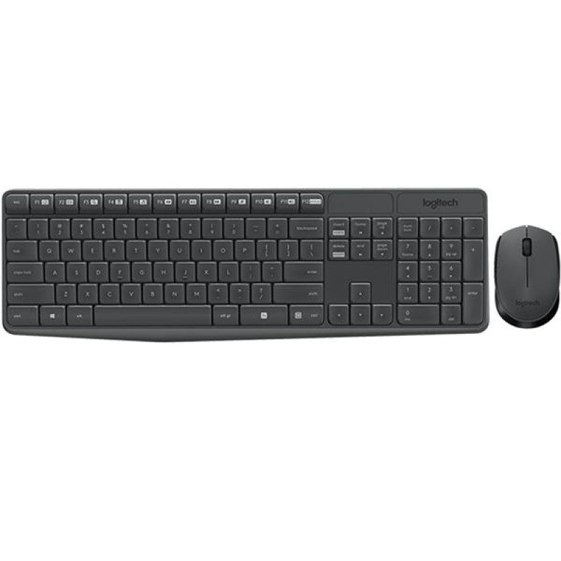 Logitech MK235 Wireless Keyboard and Mouse - 920-007939