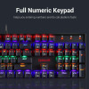 Redragon K551-KR VARA Mechanical Gaming Keyboard, Blue Switches