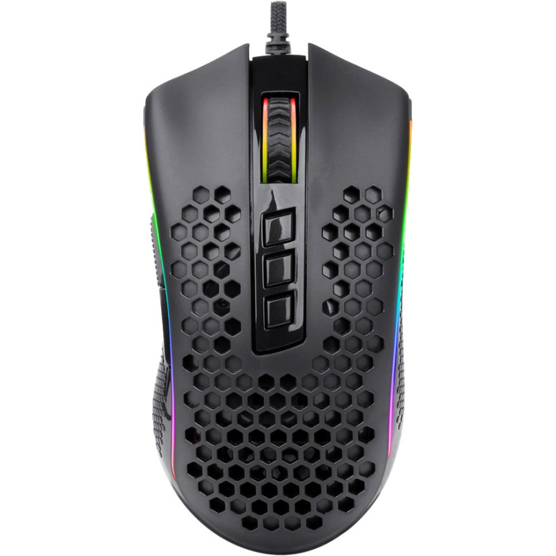 Redragon M808 Storm Lightweight RGB Gaming Mouse, M808-RGB 