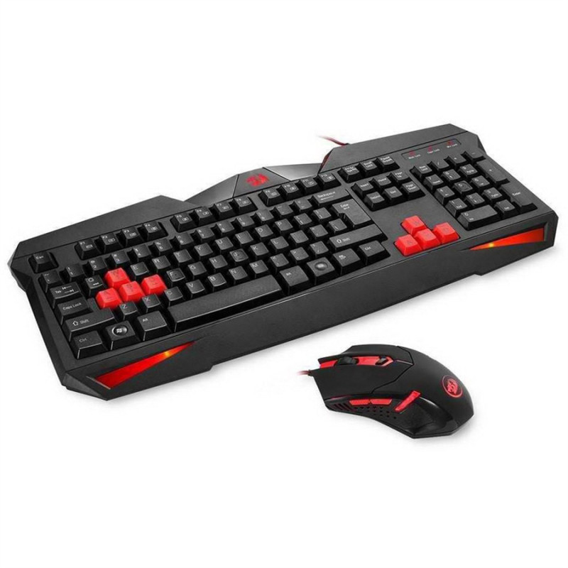 Redragon S101-2 Vajra Gaming Keyboard and Centrophorus Mouse M601 Combo