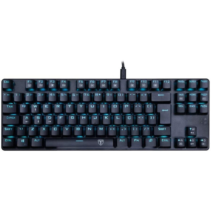 T-Dagger Bora T-TGK313-BL Gaming Mechanical Keyboard (Ice Blue Backlight)