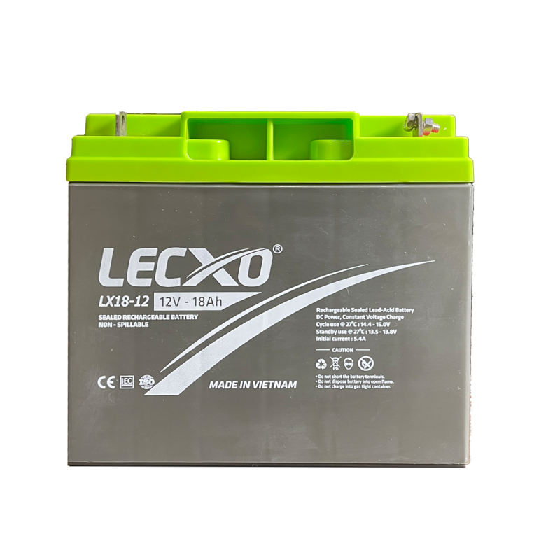 Lecxo 12V 18Ah Lead Acid Dry Battery
