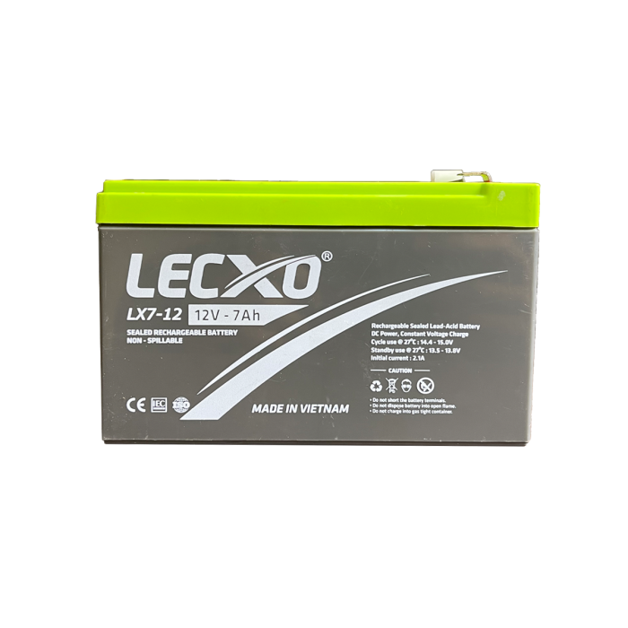 Lecxo 12V 7Ah Lead Acid Dry Battery Lecxo 12V 7Ah Lead Acid Dry Battery