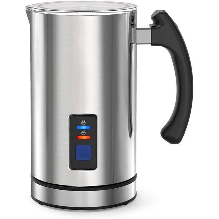 miroco Milk Frother, Electric Steamer Non-Stick Interior