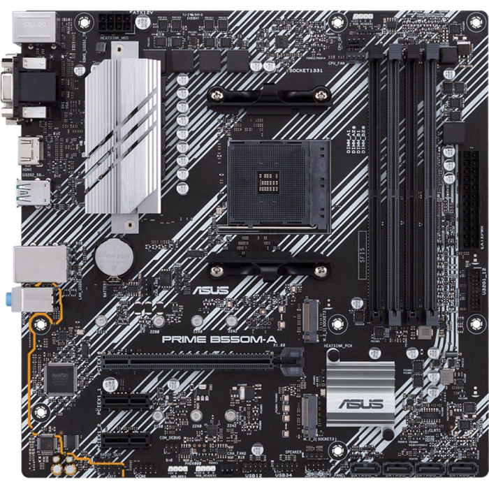 Asus PRIME B550M-A AMD B550 (Ryzen AM4) micro ATX Motherboard Asus PRIME B550M-A AMD B550 (Ryzen AM4) micro ATX Motherboard