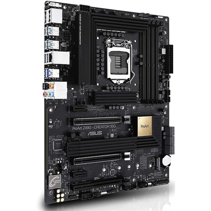 Asus ProArt Z490-CREATOR 10G Intel® Z490 LGA 1200 ATX Motherboard  Asus ProArt Z490-CREATOR 10G Intel® Z490 LGA 1200 ATX Motherboard