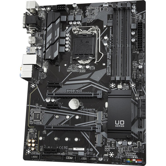 Gigabyte B460 HD3 Intel® B460 Ultra Durable Motherboard Gigabyte B460 HD3 Intel® B460 Ultra Durable Motherboard