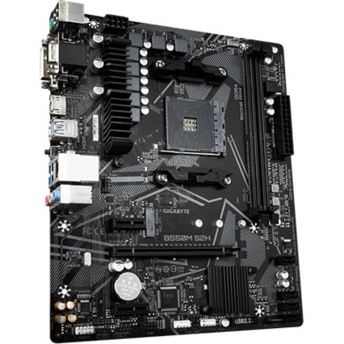 Gigabyte B550M S2H AMD Ultra Durable Motherboard Gigabyte B550M S2H AMD Ultra Durable Motherboard