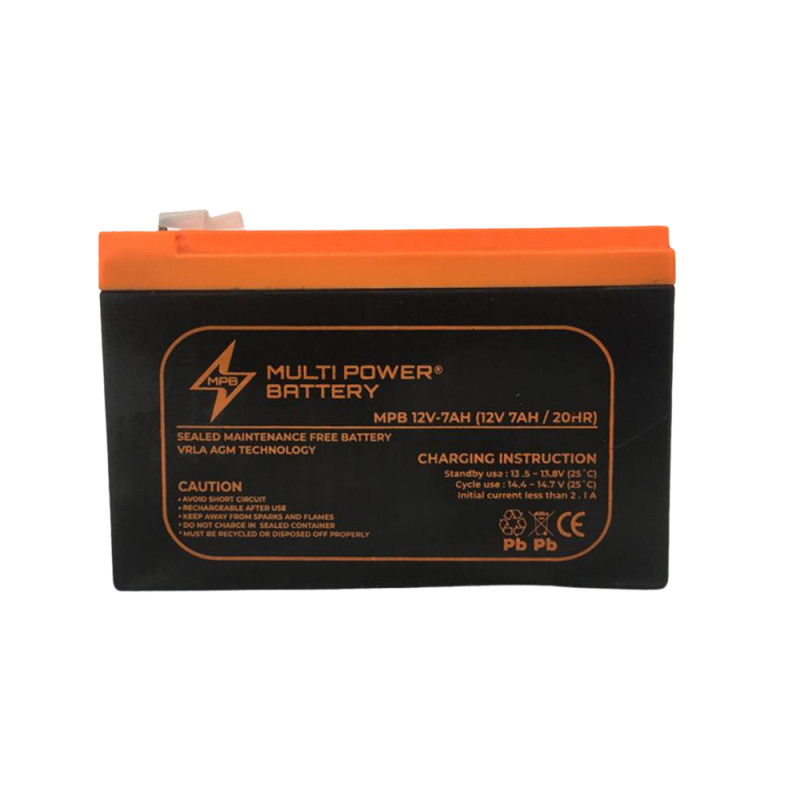 Multipower 12V 7Ah Dry Battery
