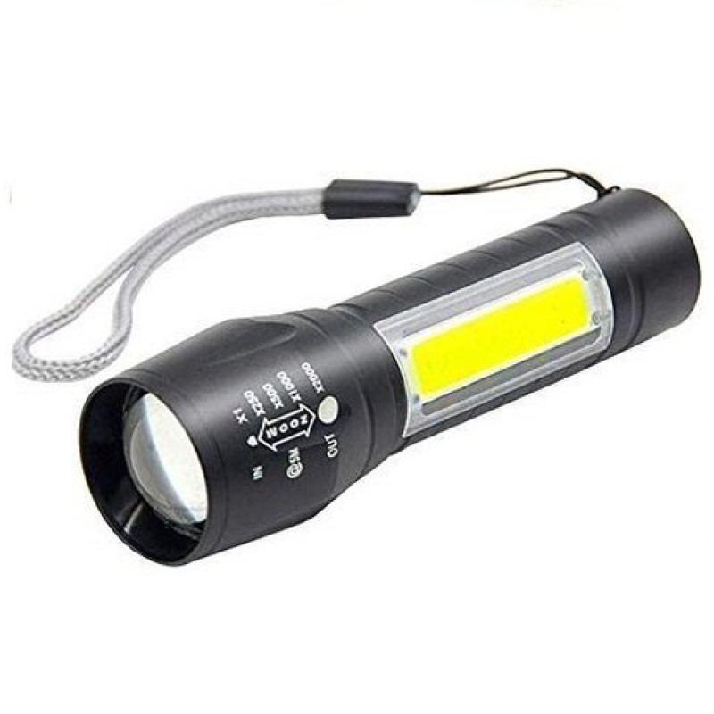 Rechargeable Pocket Torch With Adjustable Diameter