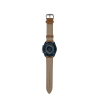 Like New Smart Watches - Samsung Galaxy Watch 3 45MM - Silver Dial - Camel Texture Leather Strap