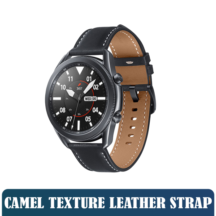 Like New Smart Watches - Samsung Galaxy Watch 3 45MM - Camel Texture Leather Strap Like New Smart Watches - Samsung Galaxy Watch 3 45MM - Camel Texture Leather Strap