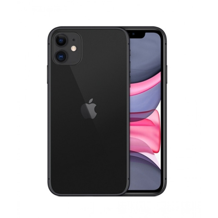 Apple iPhone 11 Dual Sim (4G, 64GB ,Black) - Non PTA