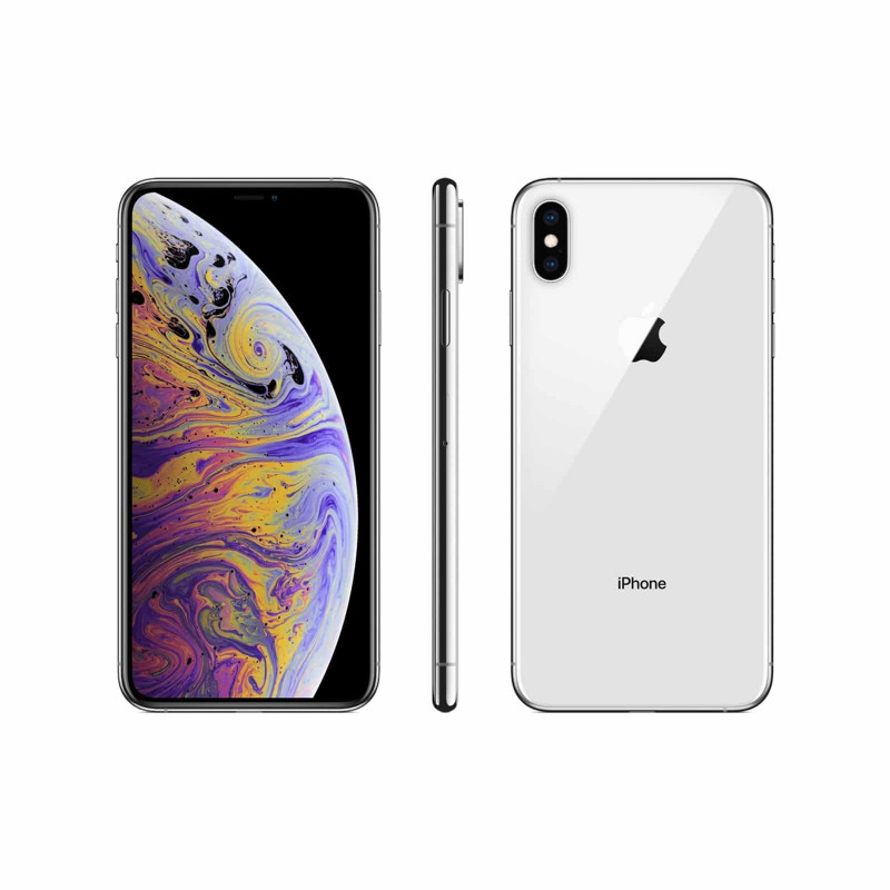 Apple iPhone XS Max (4G, 512GB, Silver) - Non PTA 