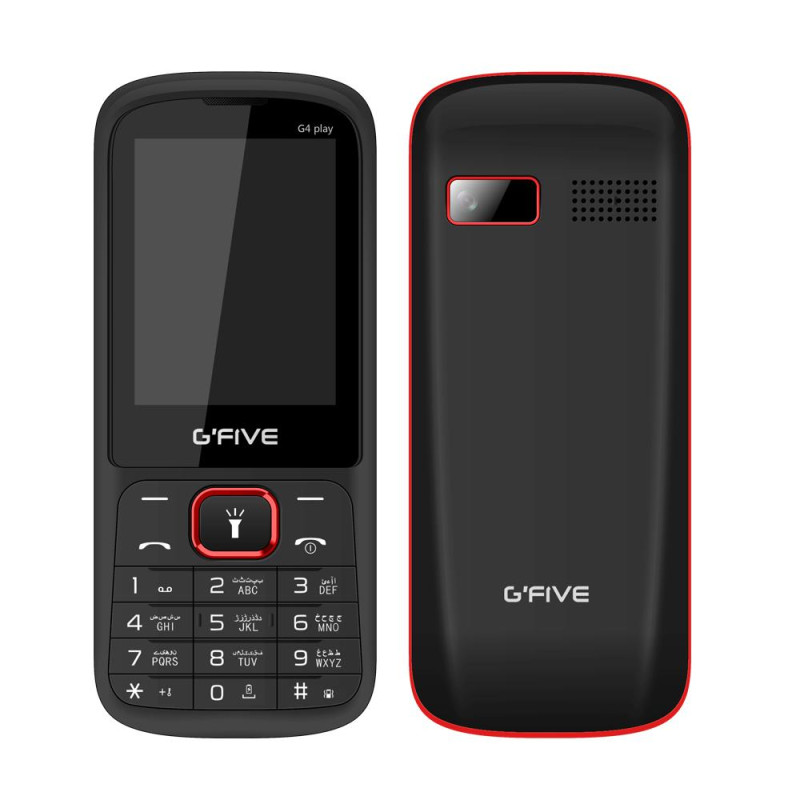 Gfive G4 Play - 2.4 Inch - Dual Sim - Black 