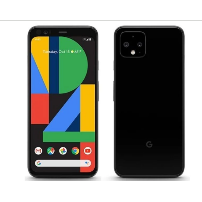 Google Pixel 4 (4G, 6GB RAM, 128GB ROM, Black) - Non PTA 