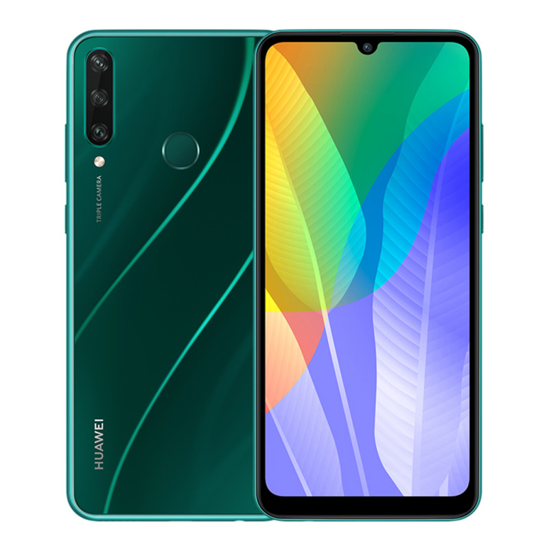 Huawei Y6p (4G, 3GB 64GB, Emerald Green) With Official Warranty 