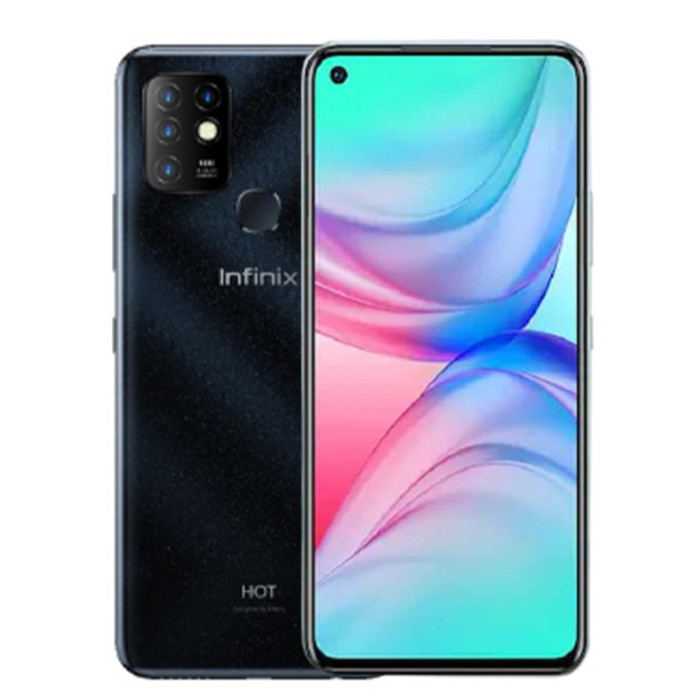 Infinix Hot 10 (4G 4GB 128GB Obsidian Black) With Official Warranty  Infinix Hot 10 (4G 4GB 128GB Obsidian Black) With Official Warranty